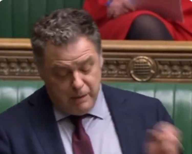 Mike Amesbury MP makes reference to Ryan's concerns in the House of Commons