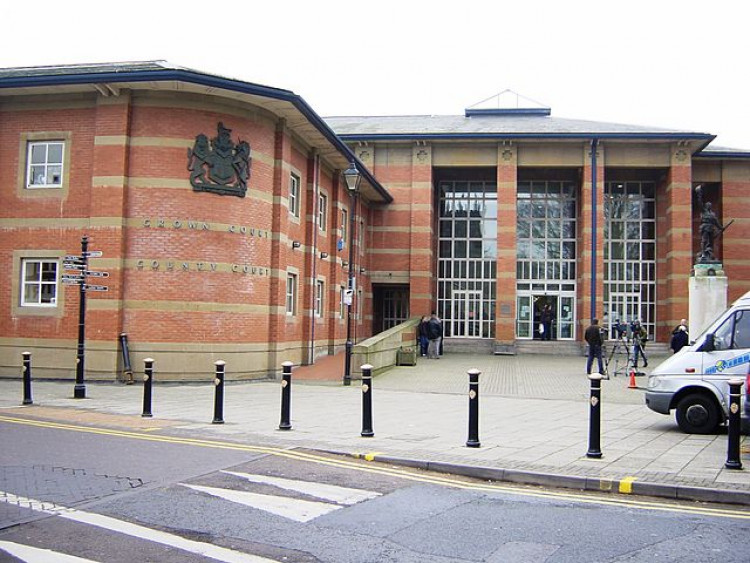 Birch was sentenced at Stafford Crown Court, Victoria Square, Stafford, on Monday 13 March (Wiki Commons).