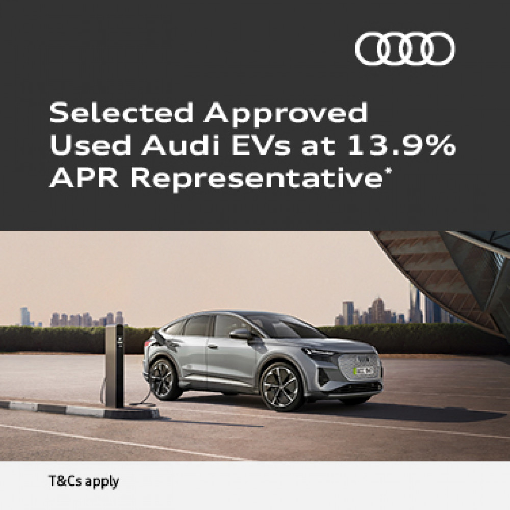 The Swansway Motor Group offer of the week is an Approved Used Electric Vehicle offer available at Crewe Audi (Nub News).