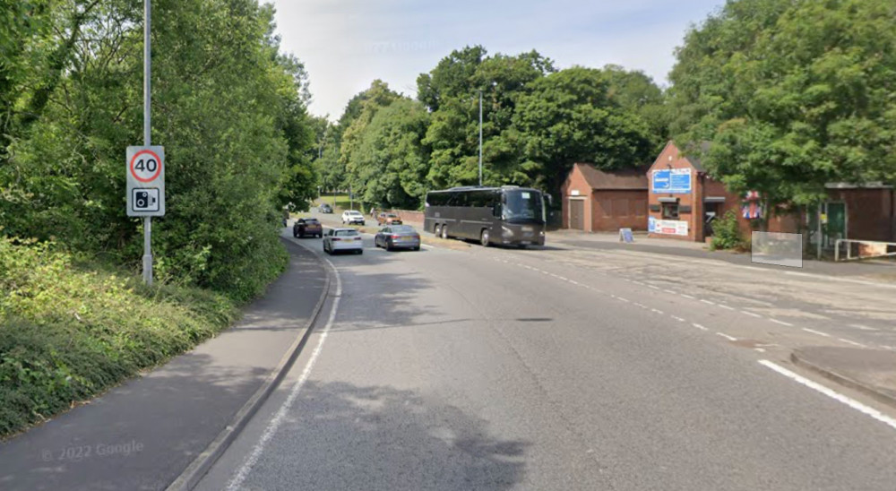 The speed limit along the A34 is set to change to 30mph to improve road safety (Google).