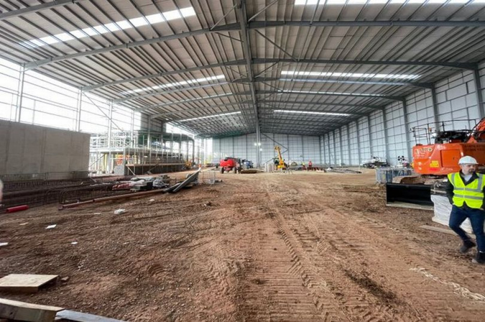 The new recycling facility has been described as a 'game changer' for the district (image via Nuneaton and Bedworth Borough Council)