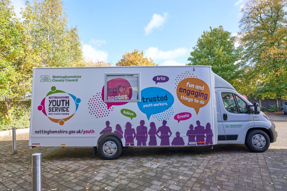 Nottinghamshire County Council is investing over £245,000 into the replacement and refurbishment of purpose-built mobile youth centres in the county. Photo courtesy of Nottinghamshire County Council.