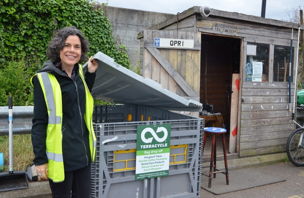 Ealing Council open a recycle location at Northolt Church. Photo: Ealing Council.
