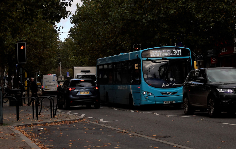 Bus multinational Arriva had pulled out of a £6.1million deal to roll out 27 battery-electric buses. An Arriva bus bound for Lister Hospital, Credit: Will Durrant/LDRS