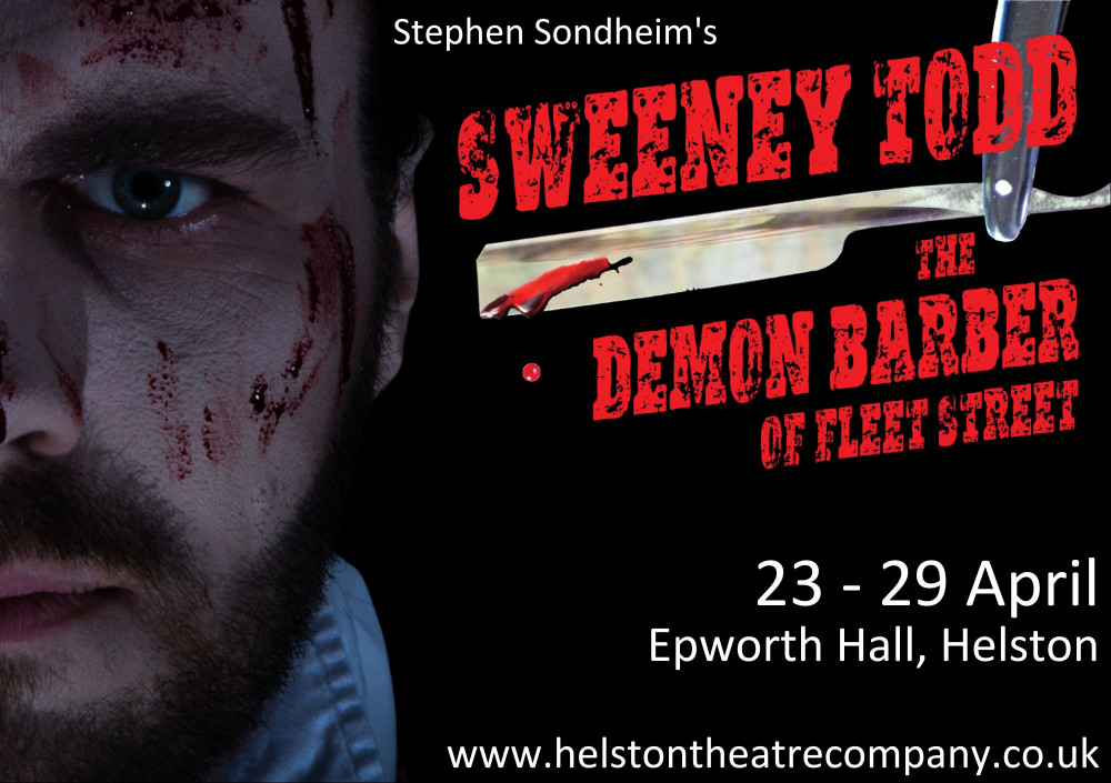 Helston Theatre Company presents Sweeney Todd: The Demon Barber of Fleet Street