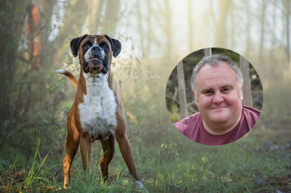 Alan captures beautiful shots of your pets on-location (Alan Dukes Photography).