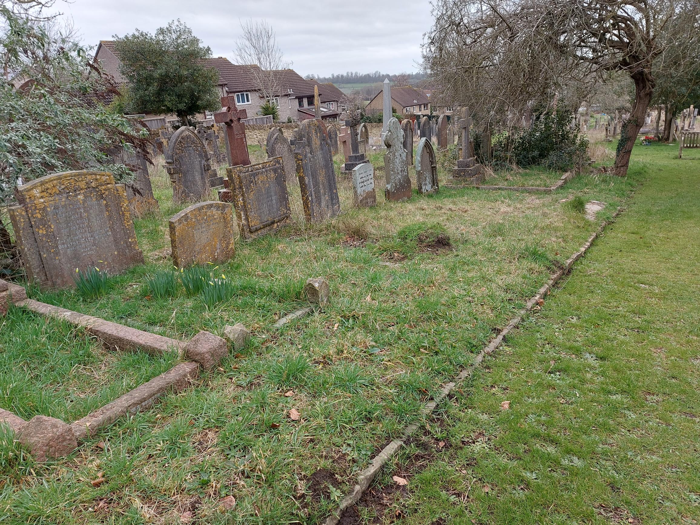 The Dissenters cemetry in Frome 