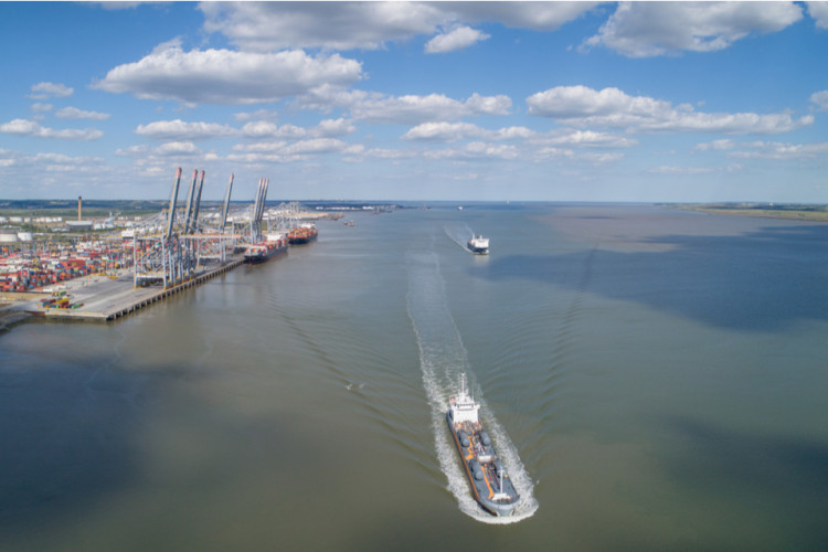 The Thames Freeport, including London Gateway (pictured) will attract new business to the borough it is hoped. 