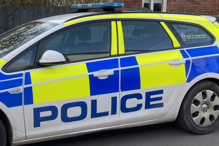 Devon and Cornwall Police vehicle (Nub News/ Will Goddard)