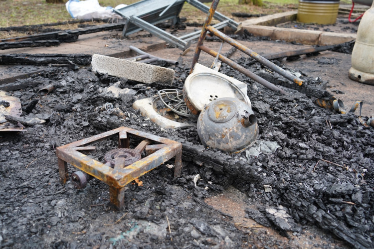 A fire over the weekend destroyed a shed containing equipment on the farm (City Farm).