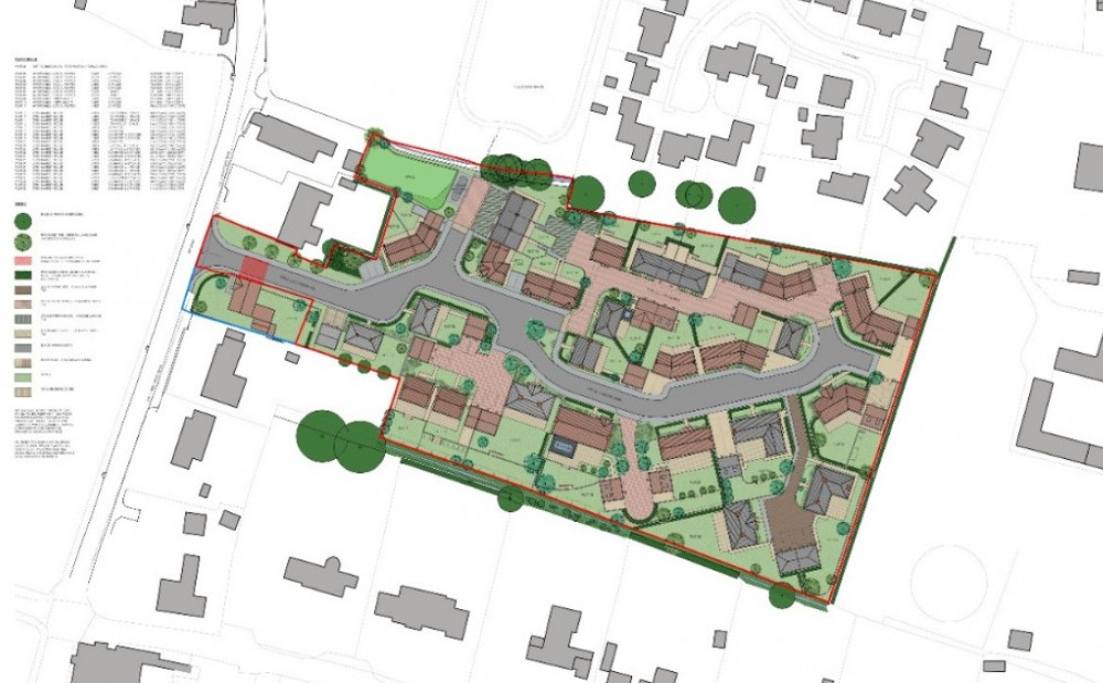 The plans for the new homes The plans for the new homes