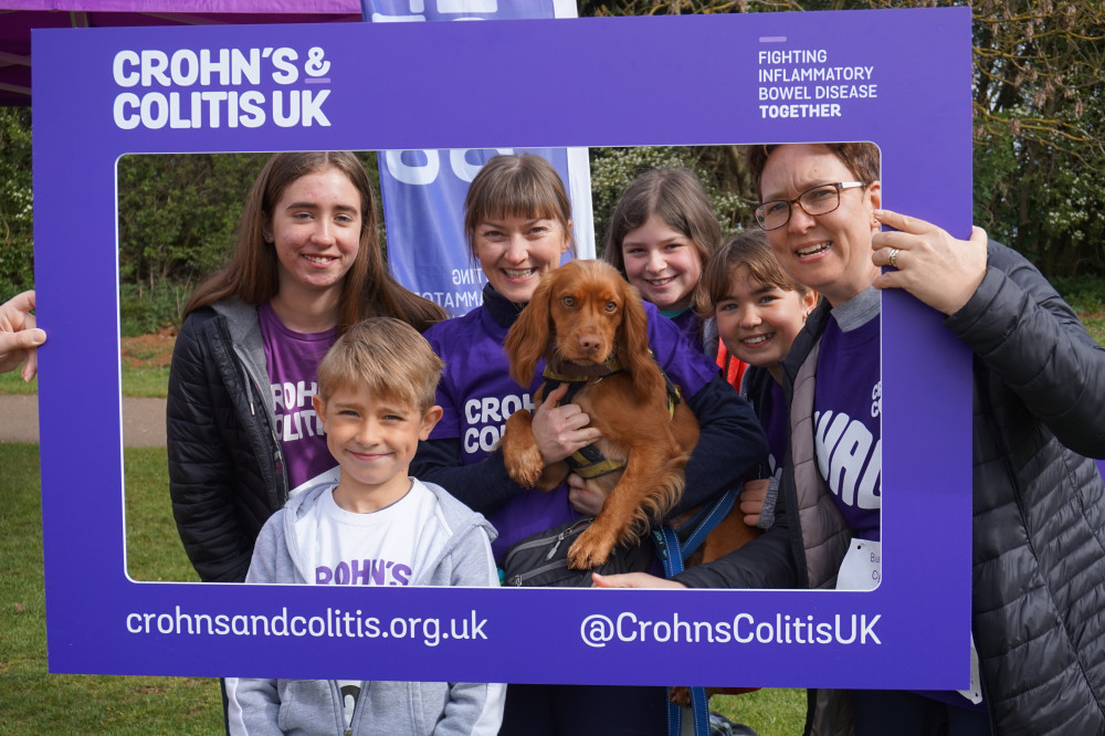 Join the family friendly event at Whitwell this April 2023. Image credit: Crohn's & Colitis UK.