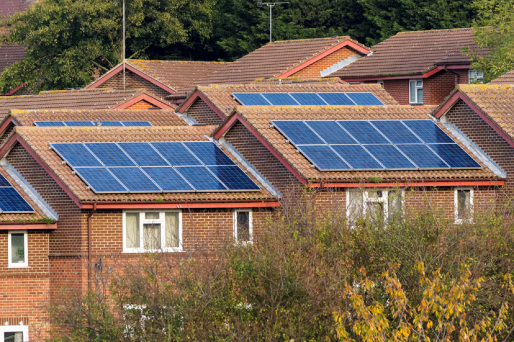 Solar panels will be a major part of a housing retro fit in Basildon