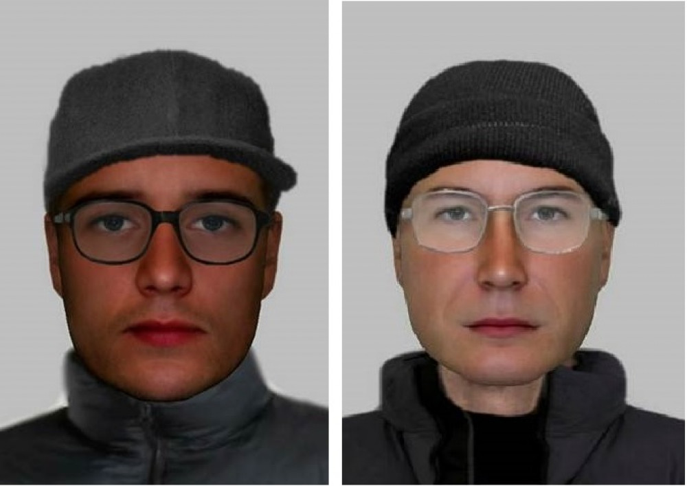 Met Police release renderings of man believed to have committed three robberies in Hounslow. Photo: Metropolitan Police.