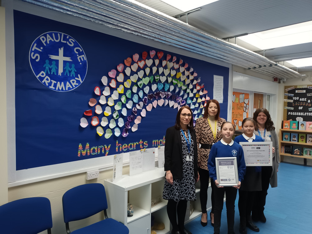 St Paul's CofE Primary School, Longton, is Stoke's first Dementia Friendly school (Stoke-on-Trent City Council).