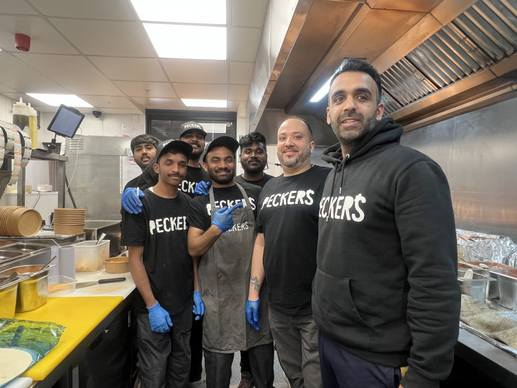 Meet the brilliant team at Peckers. CREDIT: Nub News 