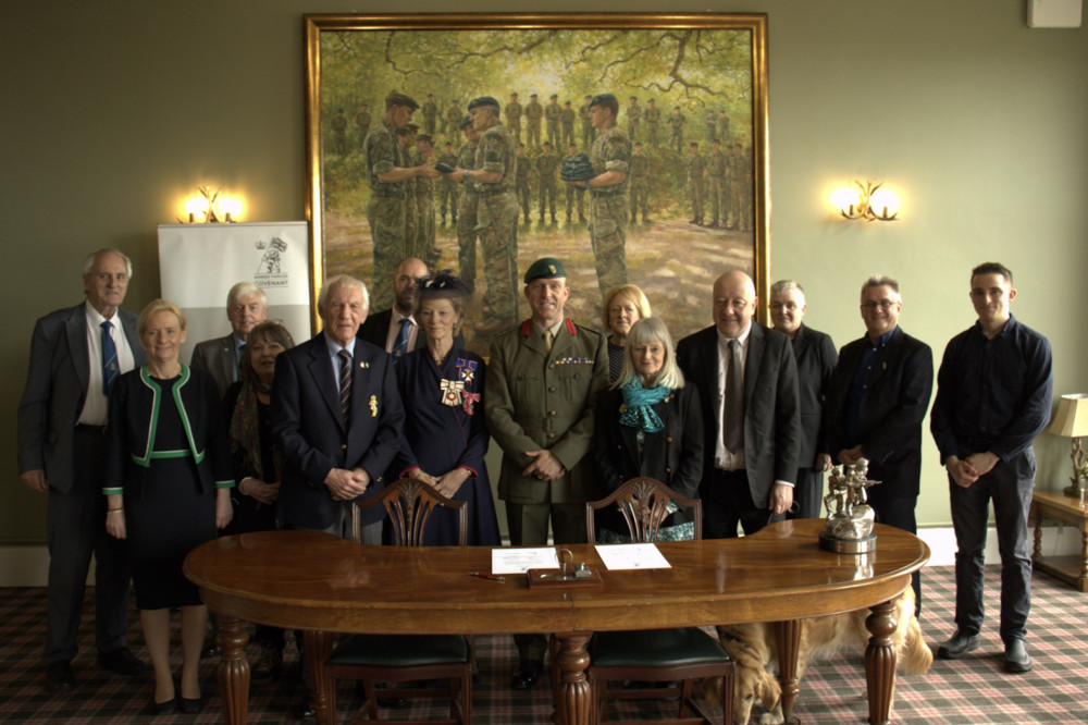 Signing of Armed Forces Covenant (DCC)