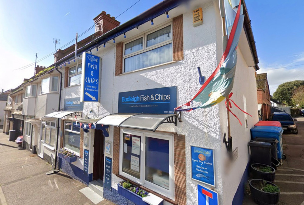 Budleigh Fish and Chips, Chapel Street, Budleigh Salterton (Google Maps)