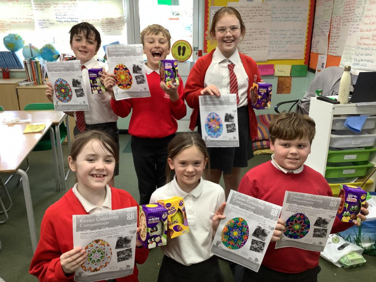 Youngsters in Year Five at Horndon on the Hill Primary School.