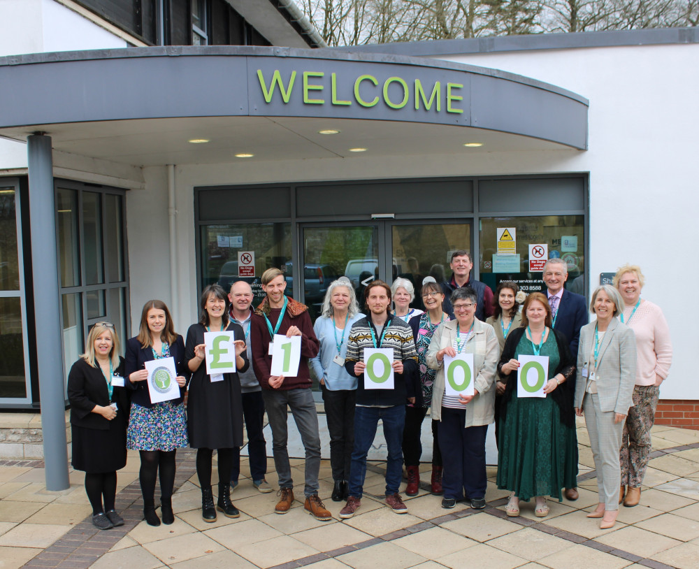 The staff at Mendip The staff at Mendip