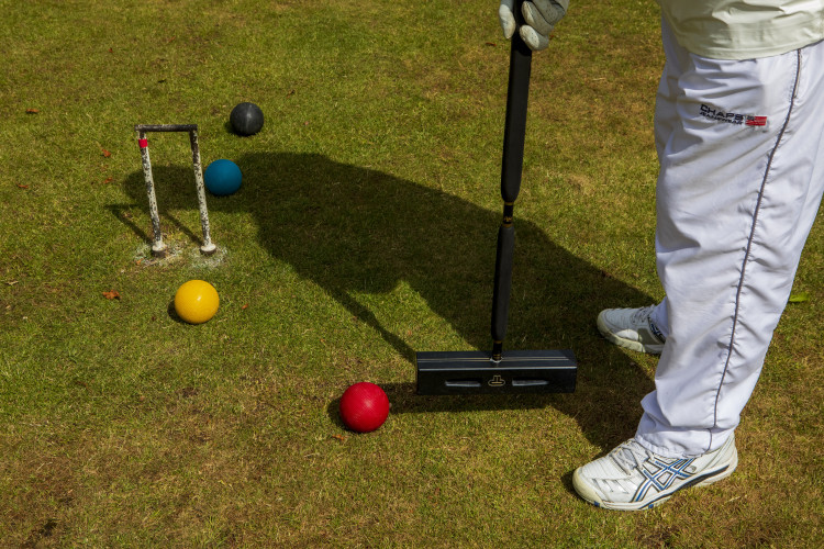 Kenilworth Tennis Squash and Croquet Club is encouraging locals to try croquet this year (image via SWNS)