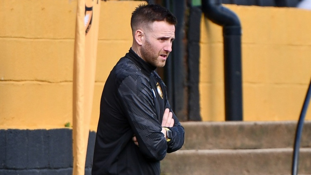 Manager Andrew Westgarth (Image: Falmouth Town) Manager Andrew Westgarth (Image: Falmouth Town)