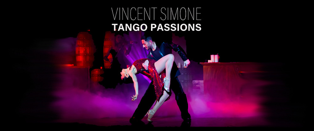 Vincent Simone is performing Tango Passions live at Crewe Lyceum Theatre on Sunday 2 April.