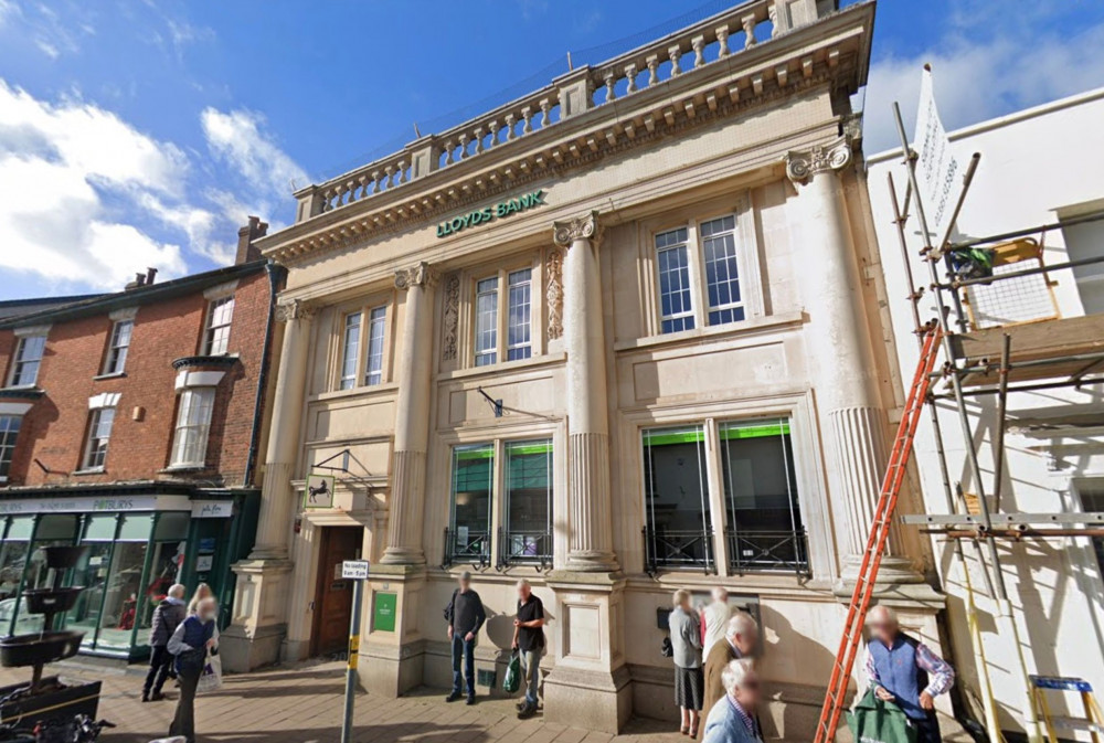 Lloyds Bank, High Street, Sidmouth (Google Maps)