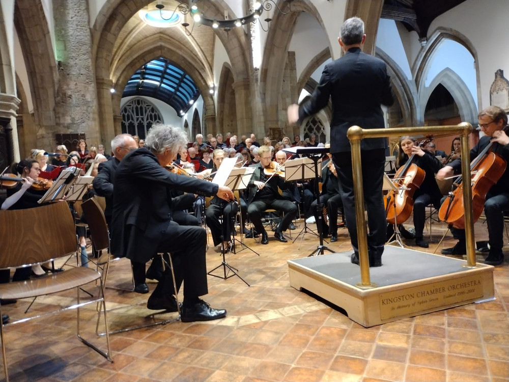 All Saints Church was packed by an enthusiastic audience for Kingston Choral Society’s (KCS) Spring Concert on Saturday evening (March 25)