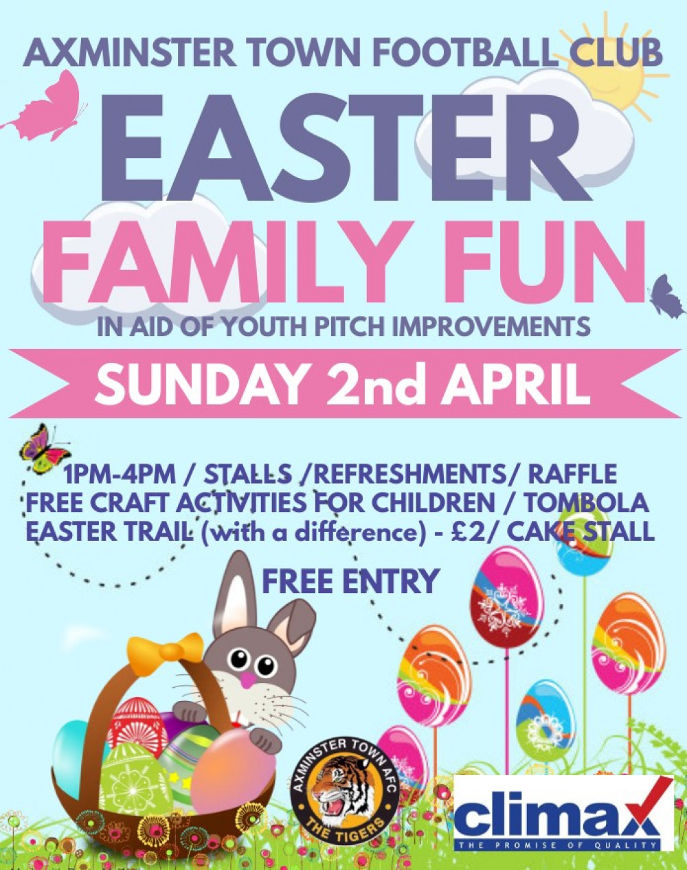 Axminster Town AFC Easter Family Fun