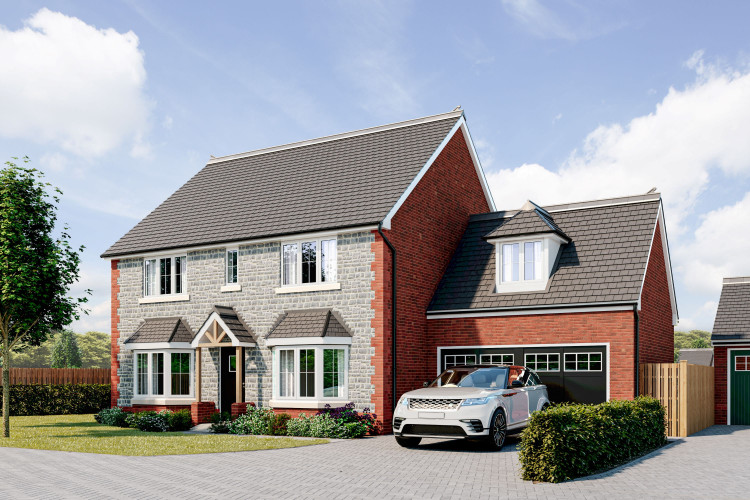 The five-bedroom Mellor is among the latest new homes in Glastonbury available from Elan Homes   