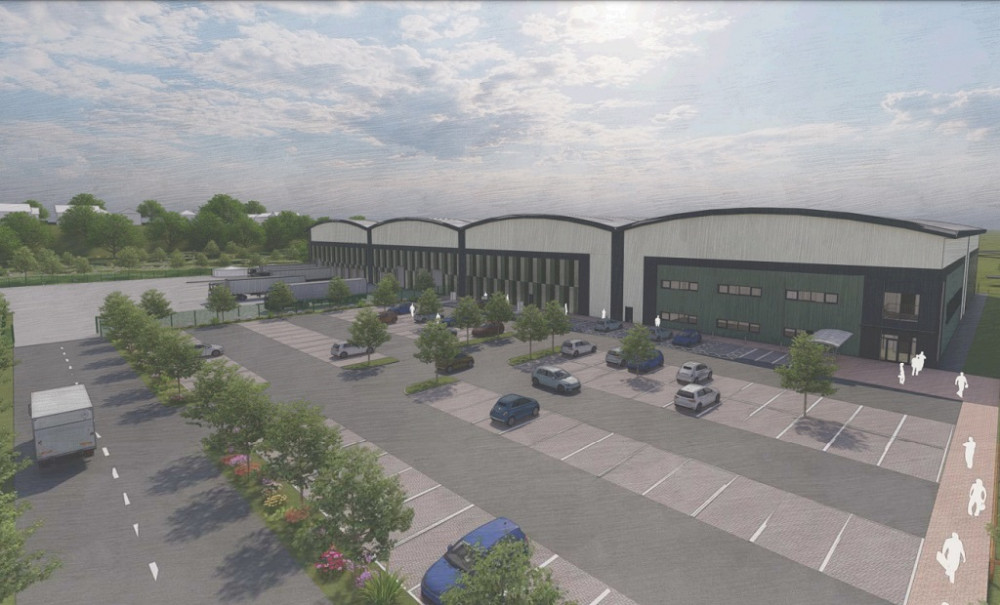 Land east of Viking Way will be home to the new Clowes Developments project (Image - Whittam Cox) Land east of Viking Way will be home to the new Clowes Developments project (Image - Whittam Cox)