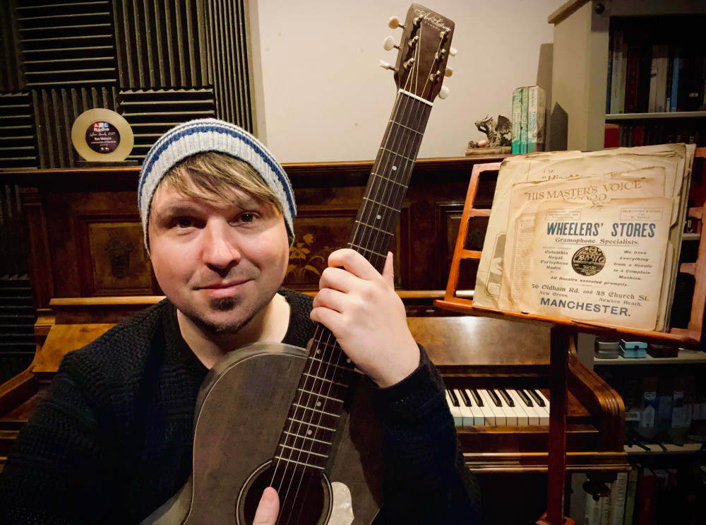 Alsager-educated musician, Rob Wheeler, has written his third album. (Photo: Rob Wheeler)  