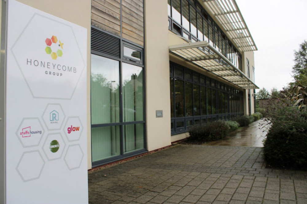 Homelessness charity Concrete is part of Honeycomb Group, based in Stoke (Google).