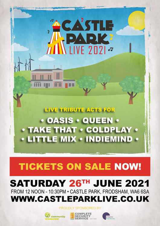 Castle Park Live will take place on June 26