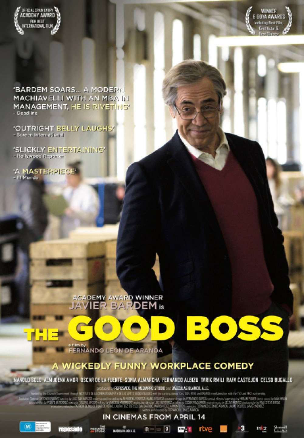 Richmond Film Society - Screening of 'The Good Boss' (Spain)