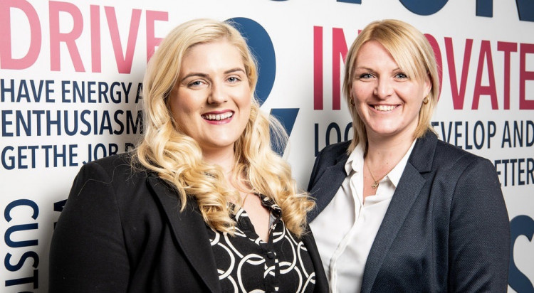 Donna Ennis (left) and Emma Allen. Photo: Fishers Donna Ennis (left) and Emma Allen. Photo: Fishers