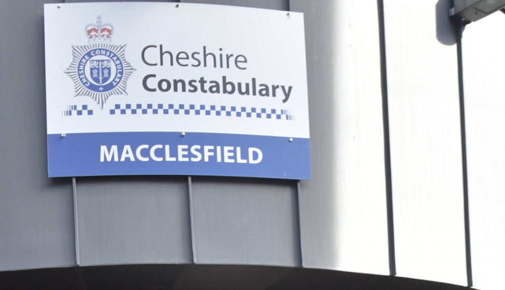 Macclesfield Police Station on Brunswick Street. 