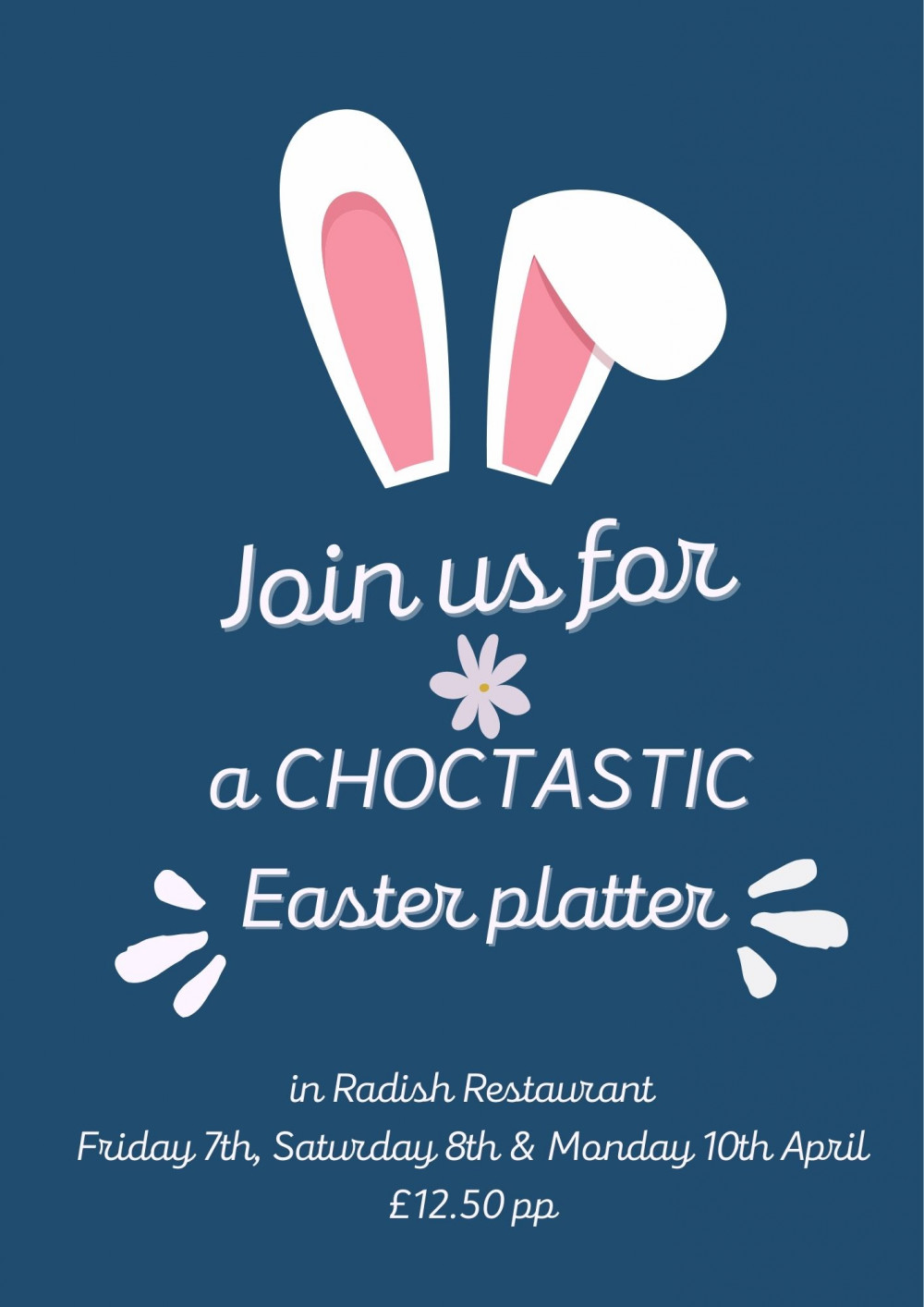 Choclate Easter Platter