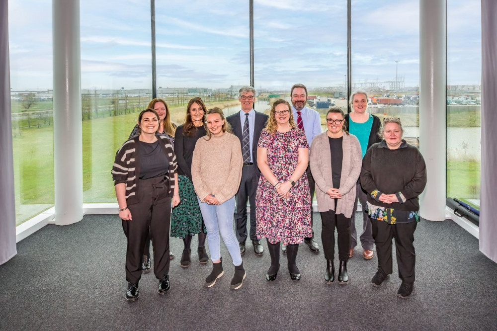 Teachers from Thurrock were among those who attended training at London Gateway. 