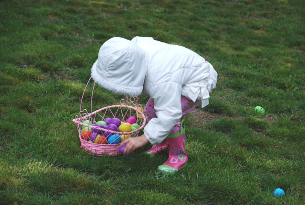 Generic Easter egg hunt (Pixabay)