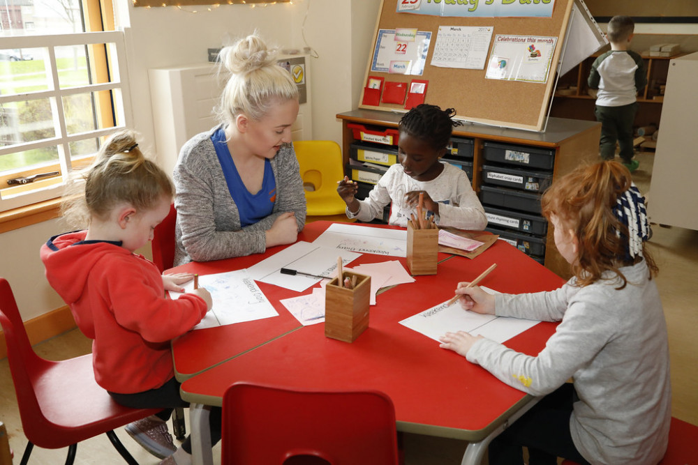 Ealing Learning Partnership launch poster competition. Photo: First Minister of Scotland.