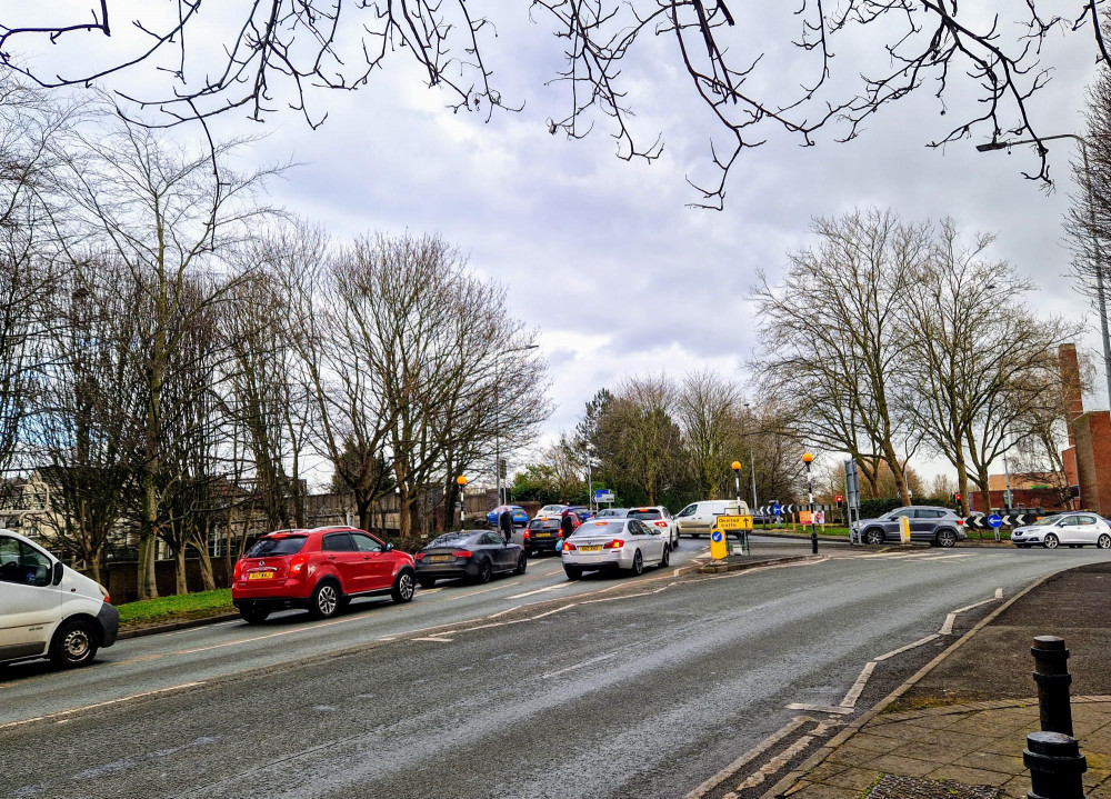 The incident at Earle Street roundabout/Vernon Way junction, happened at 2:19am on Tuesday 4 April (Ryan Parker).