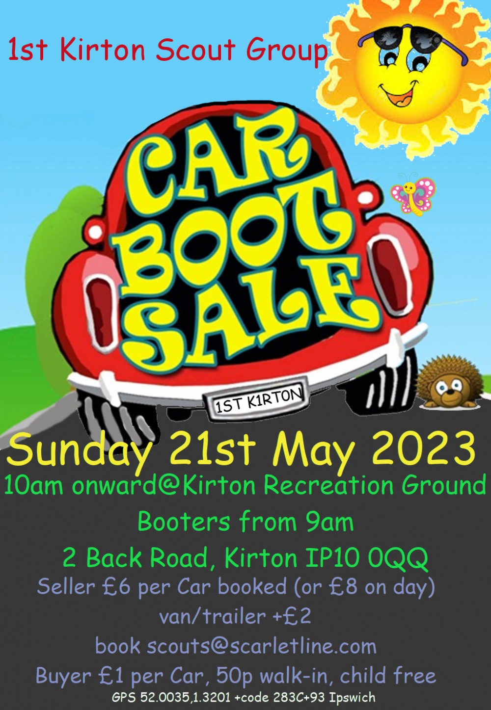 1st Kirton Car Boot Sale