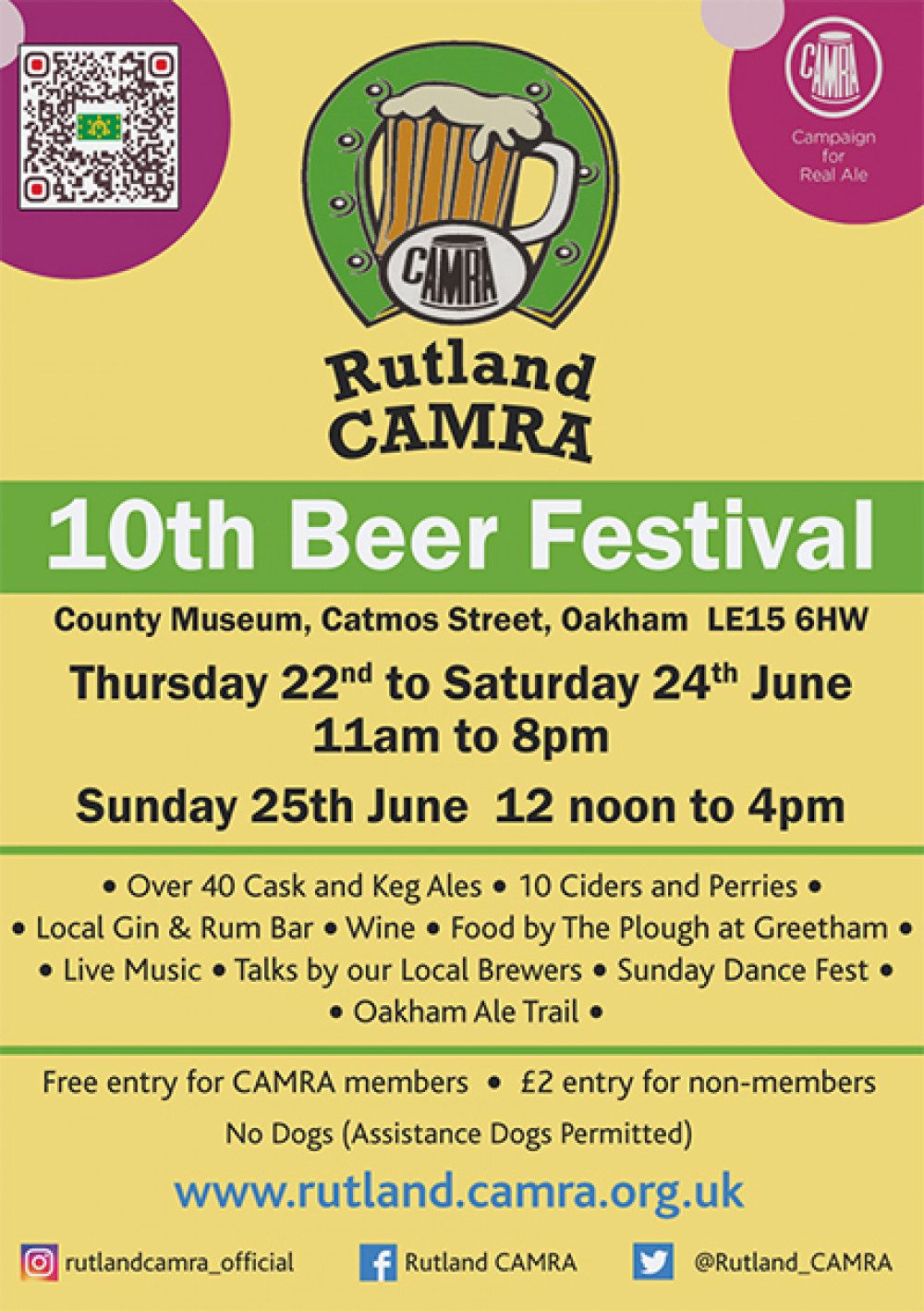 10th Rutland CAMRA Beer Festival