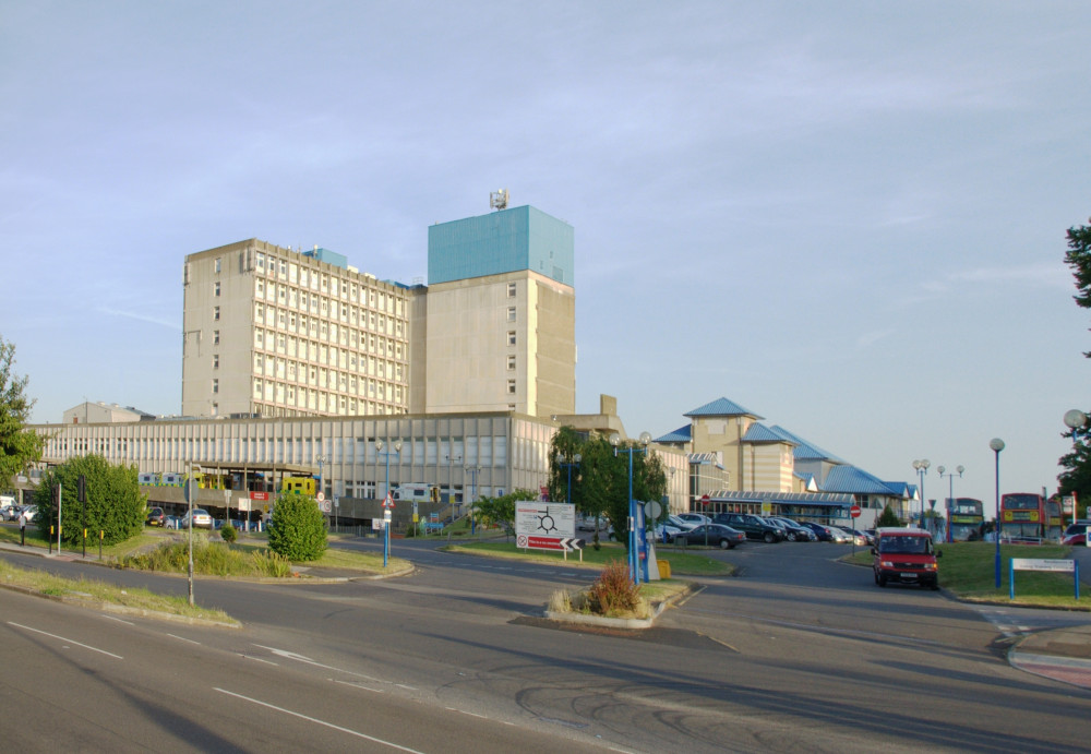 Ealing Hospital NHS Trust, Uxbridge Road, Southall, Middlesex. Photo: P.g.champion.