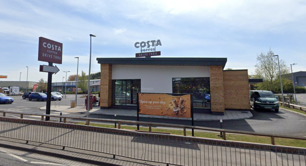 InstaVolt submitted plans to install two new rapid electric vehicle charging stations on Costa Coffee car park, Fenton on 24 March (Google).