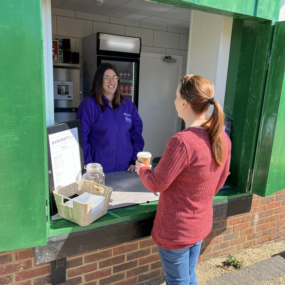 Bancroft Recreation Ground now has a kiosk serving hot and cold food since it opened last week.