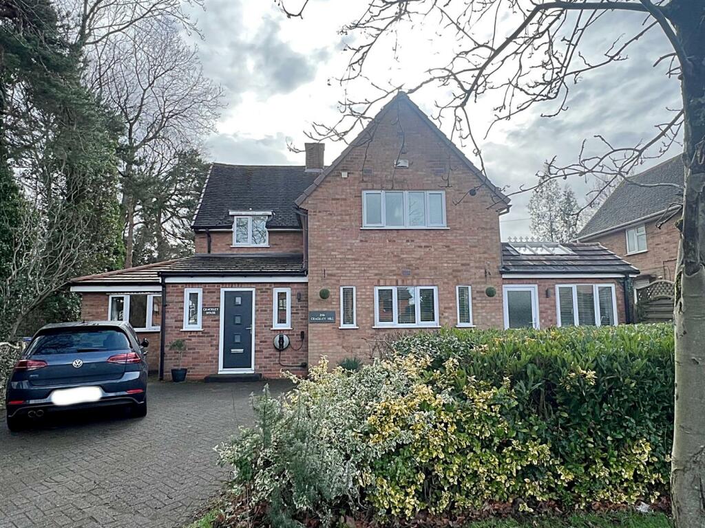 This week we have looked at a four-bedroom detached family home on Crackley Hill, currently available for £667,500 with Julie Philpot Residential