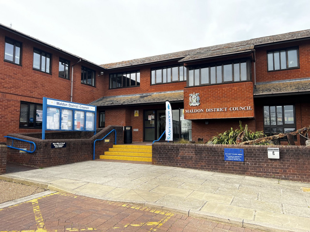 Maldon District Council Offices, pictured this afternoon (April 4). (Photo: Ben Shahrabi)